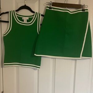 house of harlow green matching set